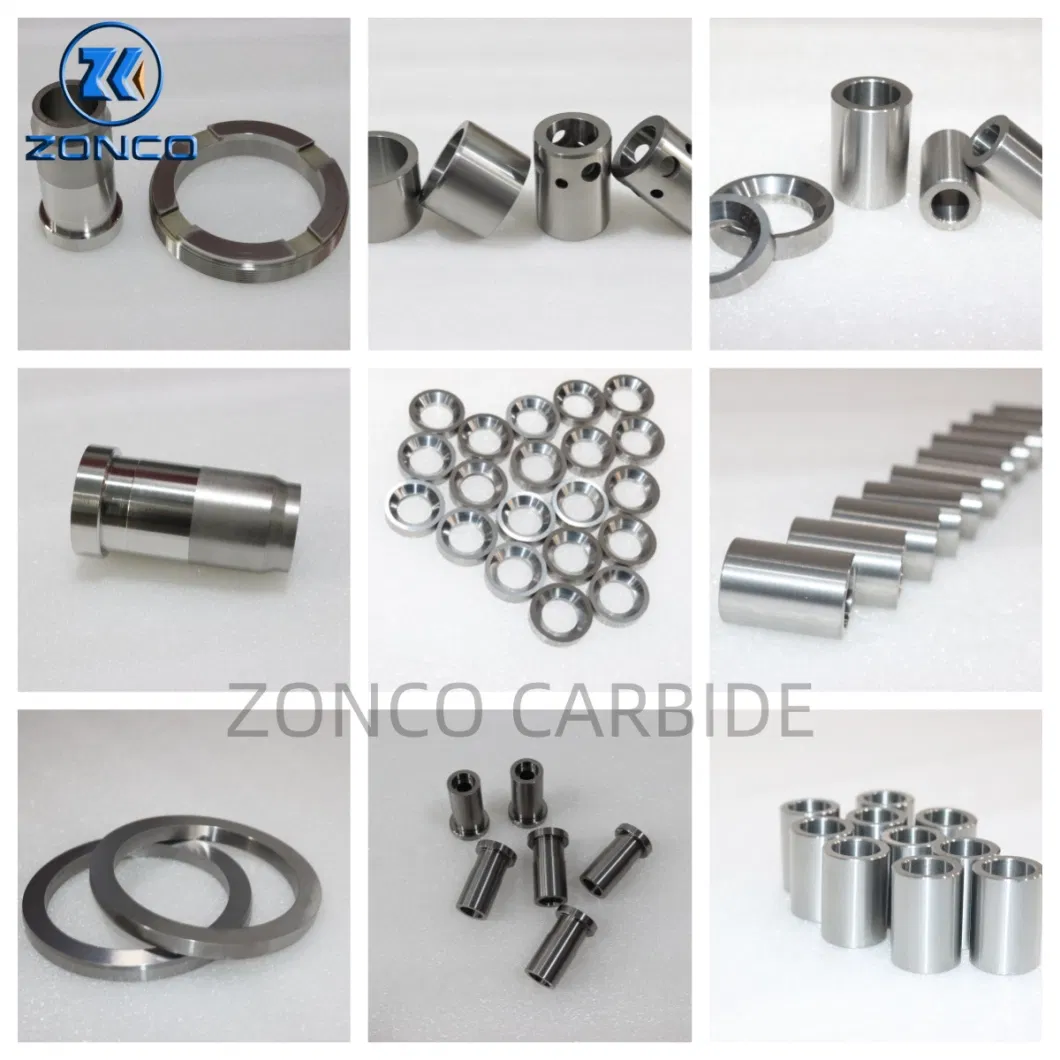 Typical T/C Erosion Resistance Tungsten Carbide Wear Parts in Oilgas