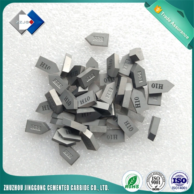 Tungsten Carbide ISO Standard Type E8 Brazed Tips