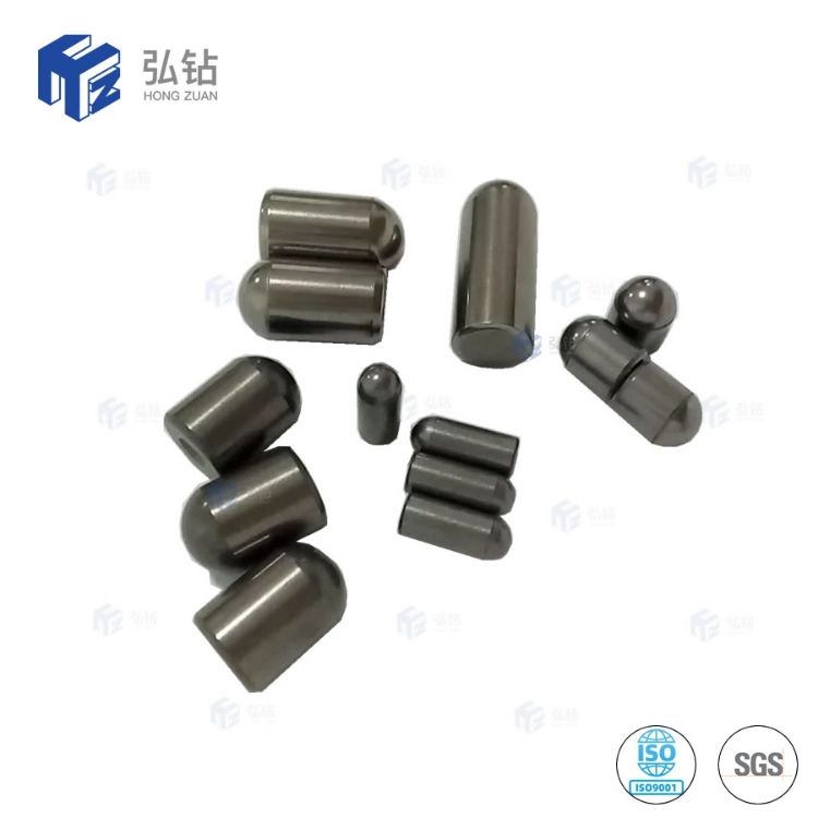 Wear Resistant Solid Tungsten Carbide Tips Drill Buttons