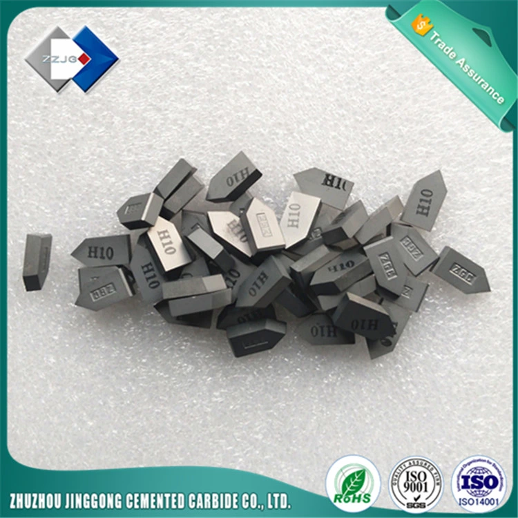 Tungsten Carbide ISO Standard Type E8 Brazed Tips