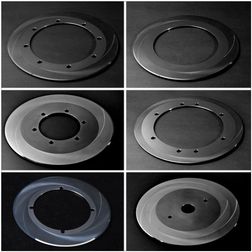 Rydmet Yg8 Yg9 Polished Cemented Tungsten Carbide Rotary Circular Cutter Knife Blades for Cutting Asbestos Sheet