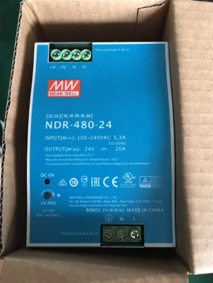New Taiwan Meanwell Ndr SDR-75 120 150 240 480-24 48 Rail Power Supply