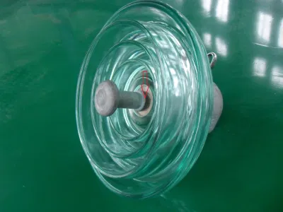 Glass Insulator for Switch and Connector with Zinc Sleeve IEC Standard Insulators