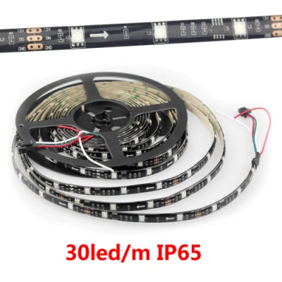 Ws2811 Ws2813 Ws2812b 144 LED Pixel Strip 60LEDs 5050 Addressable RGB LED Strip
