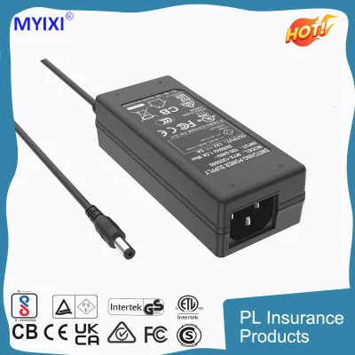 12V Power Supply 5A 60W AC to DC Adapter 100~240V AC to DC 12 Volt 5 AMP Converter 12 VDC 5A 5.8A 5.5A 6A Transformer