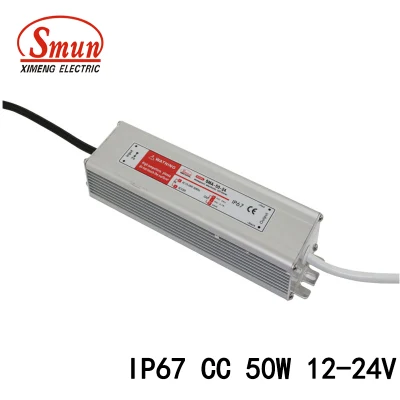 SMA-50-24 50W 12-24VDC 2A IP67 Waterproof Constant Current LED Driver