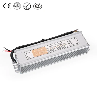 12V 24V 50W Waterproof Constant Voltage LED Switching Power Supply
