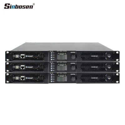 800 Watts 1u Digital DSP 4 Channels Power Amplifier