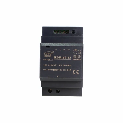 Industrial Model Dr-60-24 24 Volt 2.5 Ampere LED Power Driver DIN Rail Switching Power Supply