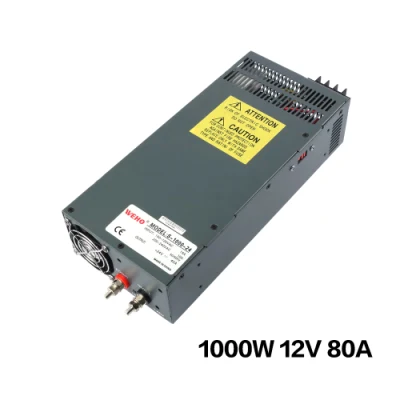 S-1000-12 1000W 12V 5A 10A 15A 20A 25A 30A 35A 40A 45A 50A 55A 60A 65A 70A 75A 80A Switching Power Supply