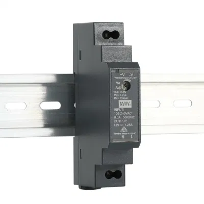 Hdr-15W/30W/60W/100W/150W 5V/12V/24V/48V Hdr Series AC-DC Ultra-Thin DIN Rail Switching Power Supply SMPS
