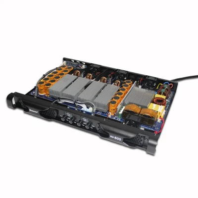 K4-800 Class D 4 Channel Amplifier Audio 800 Watt 1u Power Amplifier Sound System