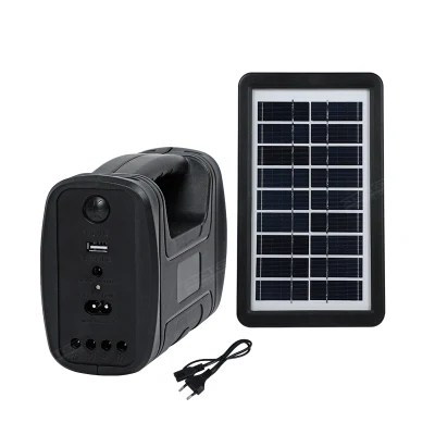 New Design Solar Power Supply Portable Charger for Wireless Speaker and Lighting System