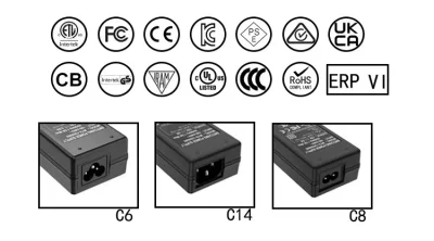 12V Power Supply 5A 60W AC to DC Adapter 100~240V AC to DC 12 Volt 5 AMP Converter 12 VDC 5A 5.8A 5.5A 6A Transformer