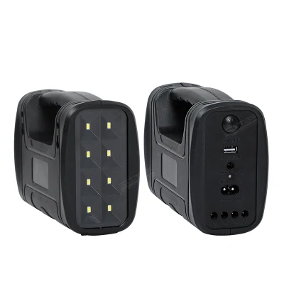 New Design Solar Power Supply Portable Charger for Wireless Speaker and Lighting System