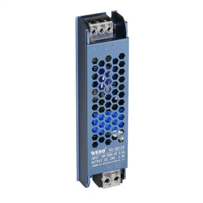 12V 24V Lighting Driver Ultra Thin Power Supply DC 60W AC to DC Driver for LED Strips