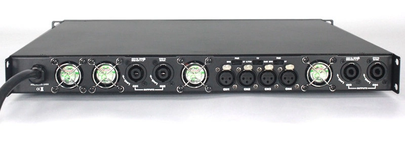 Class D Professional High Power Amplifier 3000W*4 Power AMP 1u Class D Sound Digital Power Amplifier
