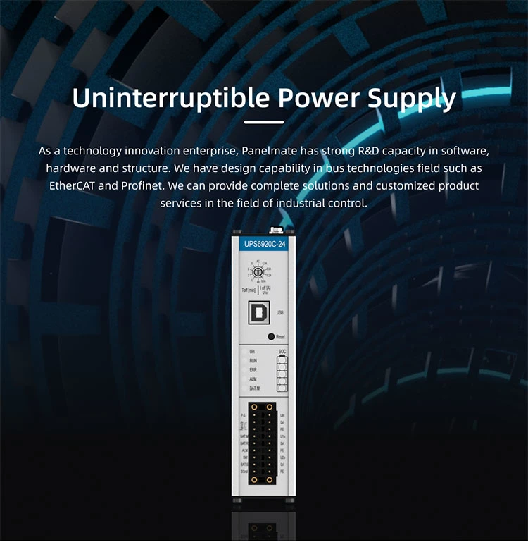 OEM 24V DC Industrial Power Supply Metal Box IP20 UPS Switching Power Supply