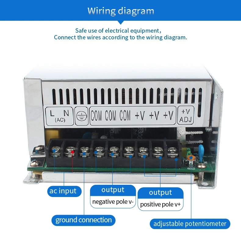 S-500-15 China Hot-Selling 15V 32A AC/DC SMPS 500W