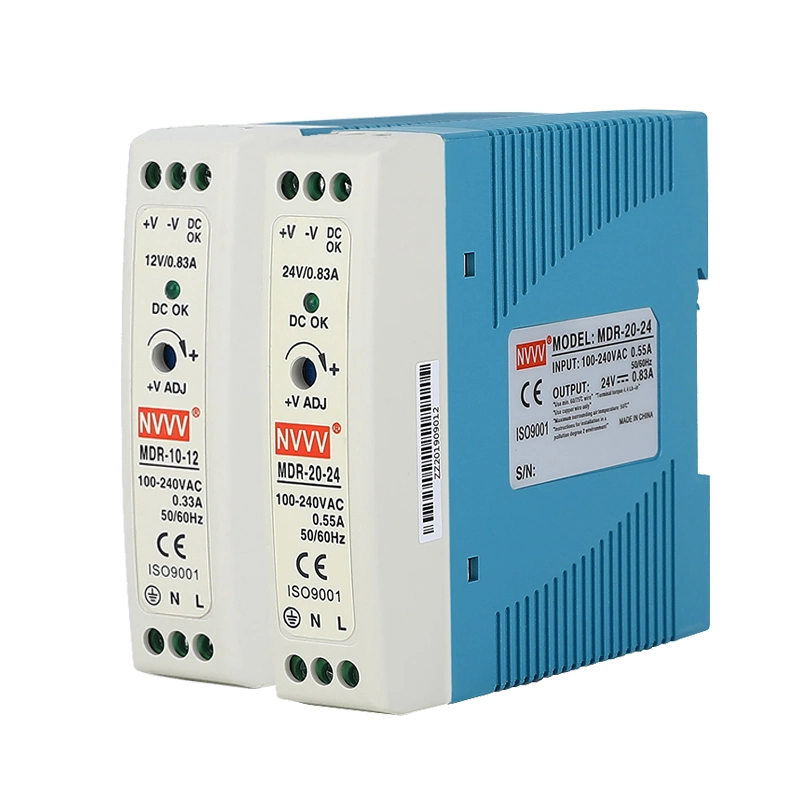 Power Supply DIN Rail 5V/12V/24V/48V 10W/20W/45W/60W/100W/120W/150W/240W/480W Switching Power Supply for Automation Equipment