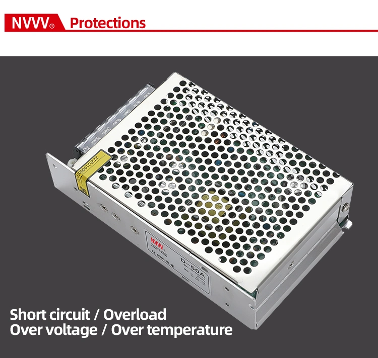 5V/12V 5A Power Supply D-50A Dual Output Power Supply