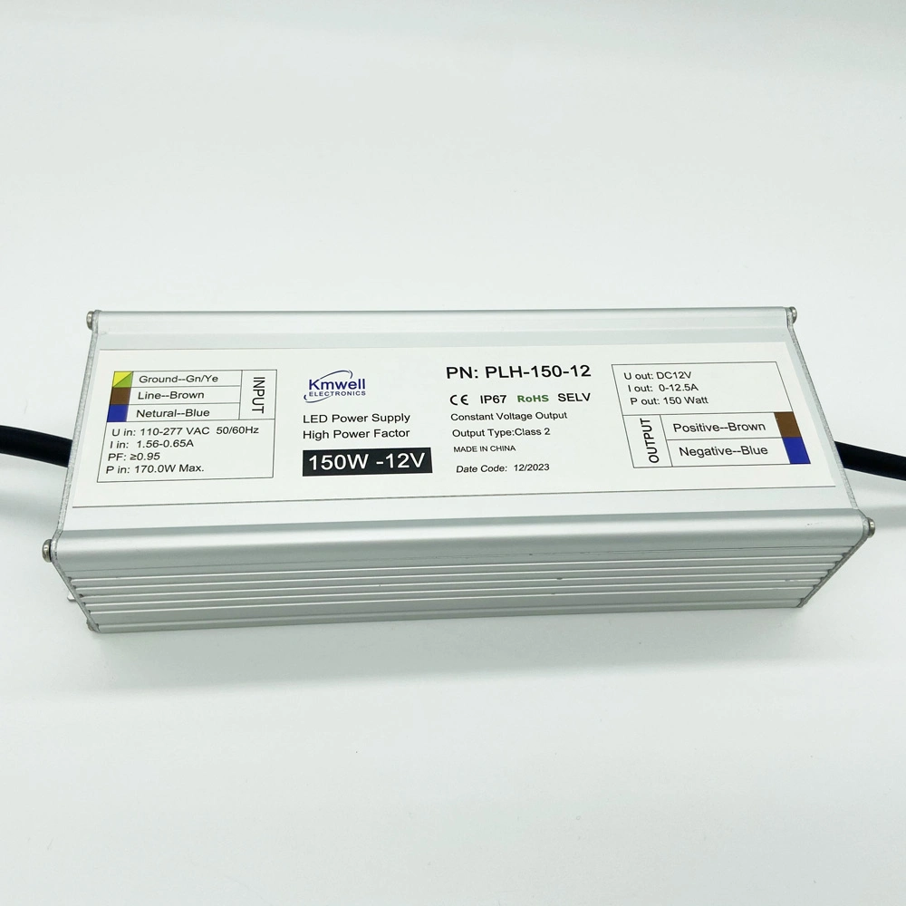 China Factory Built-in Pfc Function LED Driver150W 12V AC DC Power Supply LED Strip Electronic LED Driver