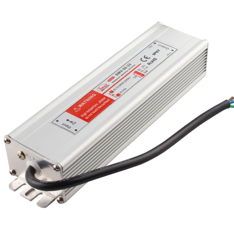 SMA-50-24 50W 12-24VDC 2A IP67 Waterproof Constant Current LED Driver