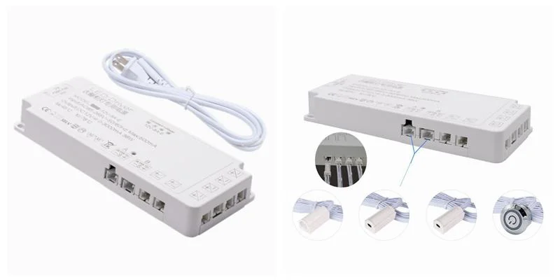 DuPont Interface LED Strip Light Switch Power Supply 24W 36W 60W 12V Constant Current LED Driver