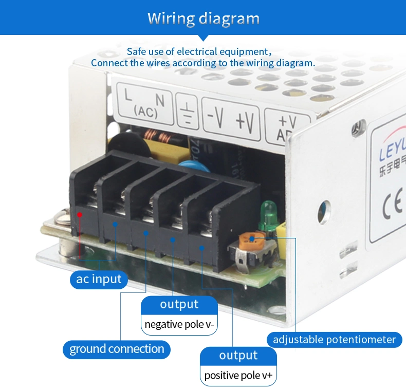 Ms-25-24 Small Size 15W 24V Switch Mode Power Supply