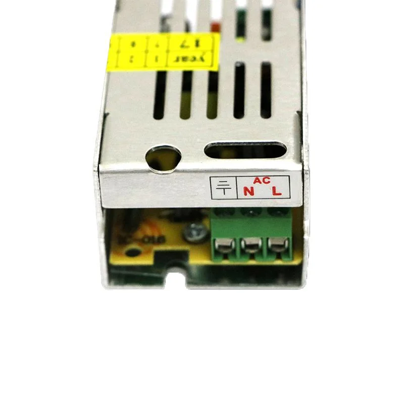 OEM AC DC 12V 24V 5V 1A 1.25A 2A 3A 5A 10A 15A 16.5A 20A 25A 30A 40A 60A 70A Switching Power Supply for LED Strip Light Tin Box