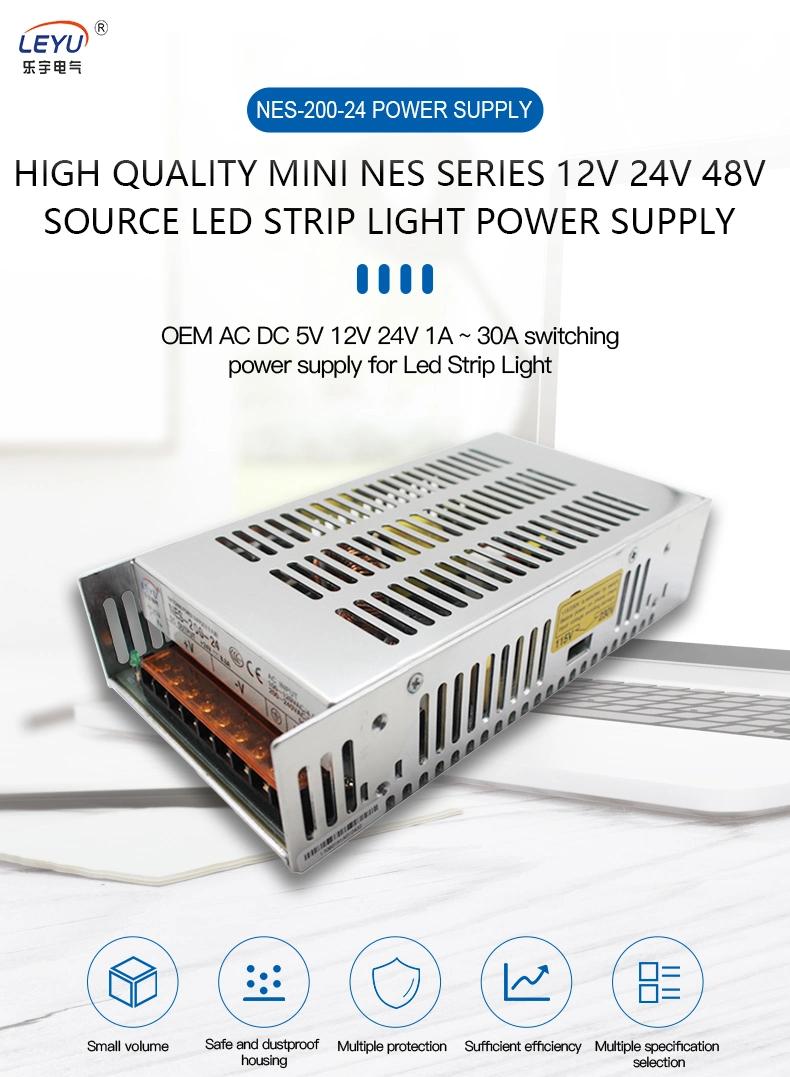 Nes-200-12 12V AC to DC Single Output 200W 12V SMPS