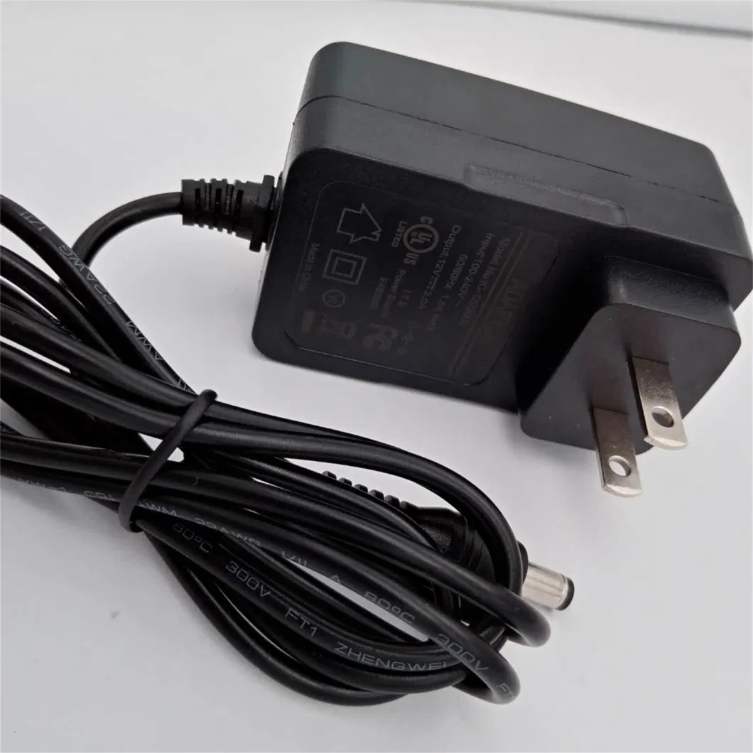 12V Power Adapter 0.5A 1A 1.5A 2A 2.5A 3A 4A 5A DC Power Supply with UL cUL TUV CE FCC PSE Rcm