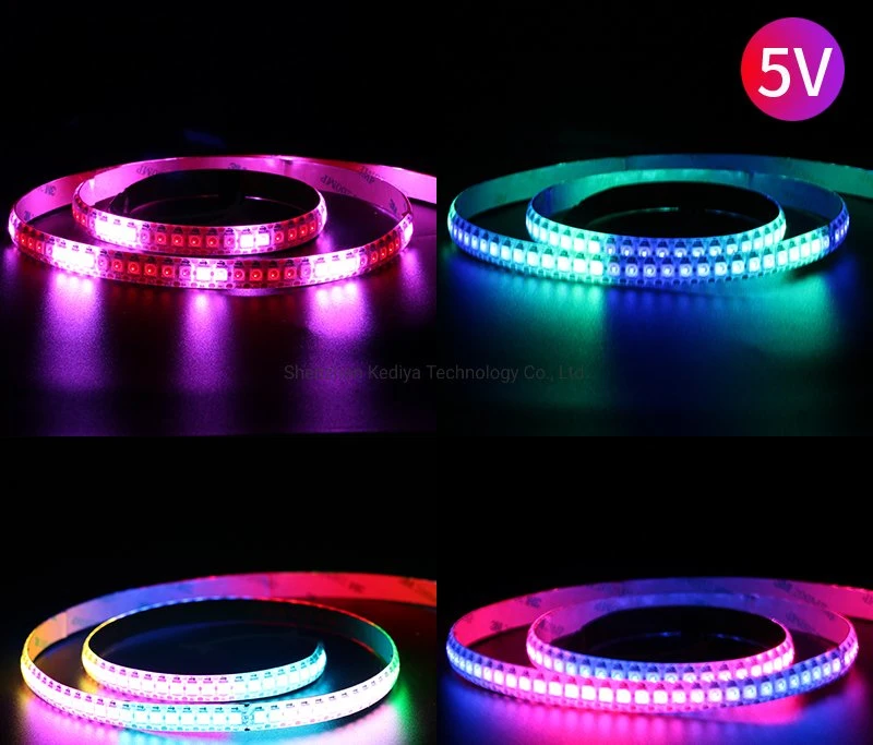 Ws2812b 144LEDs RGB LED Strip Lights Pixels Addressable Individulally Dream Color Chasing DC5V Digital Programmable IP67 LED Light