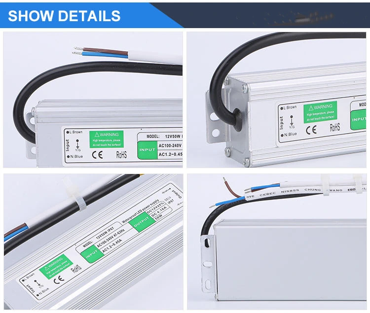 AC/DC Waterproof IP67 Constant Voltage Switch Power