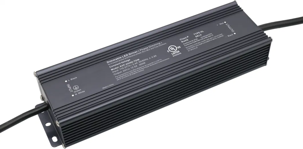 Class P UL8750 Waterproof 12V 24V 30W 60W 120W 150W 200W Constant Voltage Dimming LED Power Supply Dimmable LED Driver