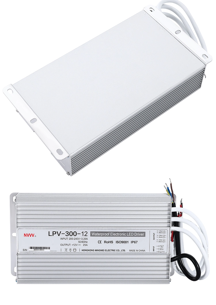 Lpv-300W-12V Waterproof SMPS 300W 24V DC 12.5A Transformer LED Driver