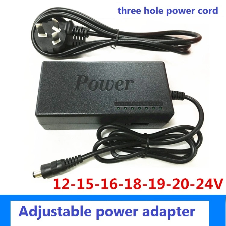 96W SMPS Input 100-240V Chager Portable DC 12V-24V with CE Switching Power Adapter 4A-5A
