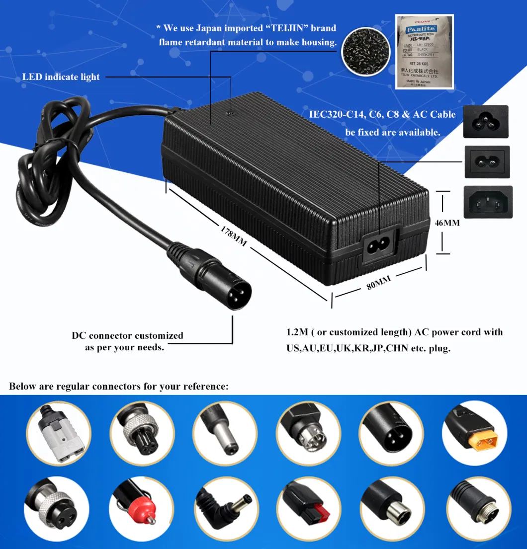Fuyuang Regulated 36V 5A 6A SMPS Power Adapter LED Lighting AC DC Switching Power Supply
