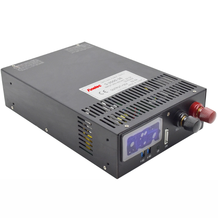 2000W Digital Display Switching Power Supply Full Power 72V 27A Adjustable Voltage and Current