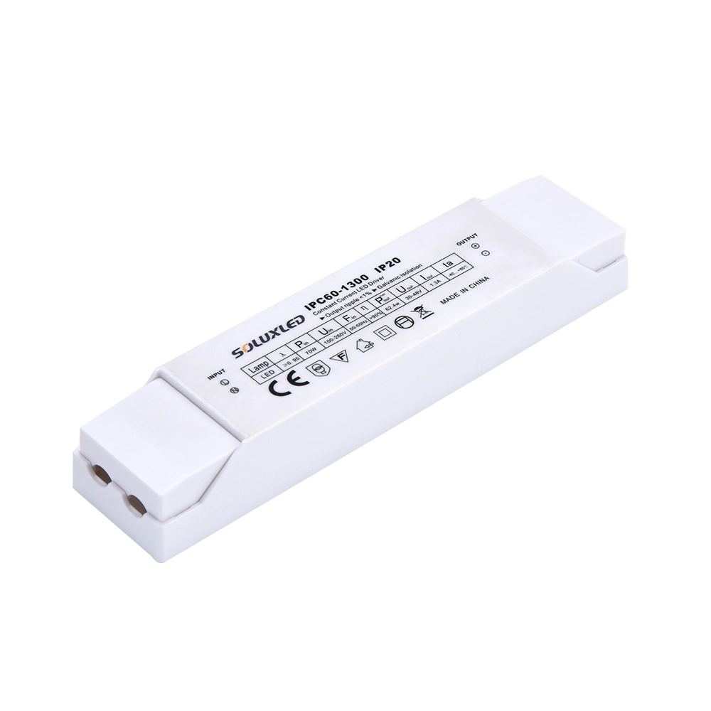 LED Driver 60W 1300mA Efficiency 90% Low Ripple with PF&gt;0.95 for LED Quantum Board Module