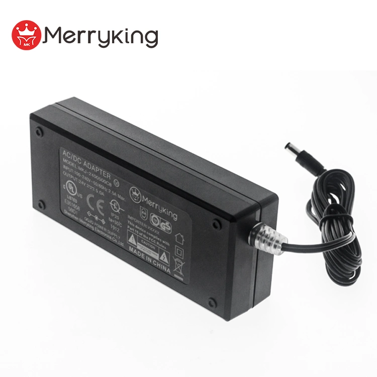Desktop Type 120W Switching Power Adapter 24V 5A 12V 10A AC DC Power Supply for LED LCD CCTV Robot 3D Print