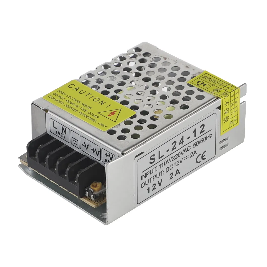 Cheap Price 24W 12V 2A Switch Mode Power Supply/SMPS
