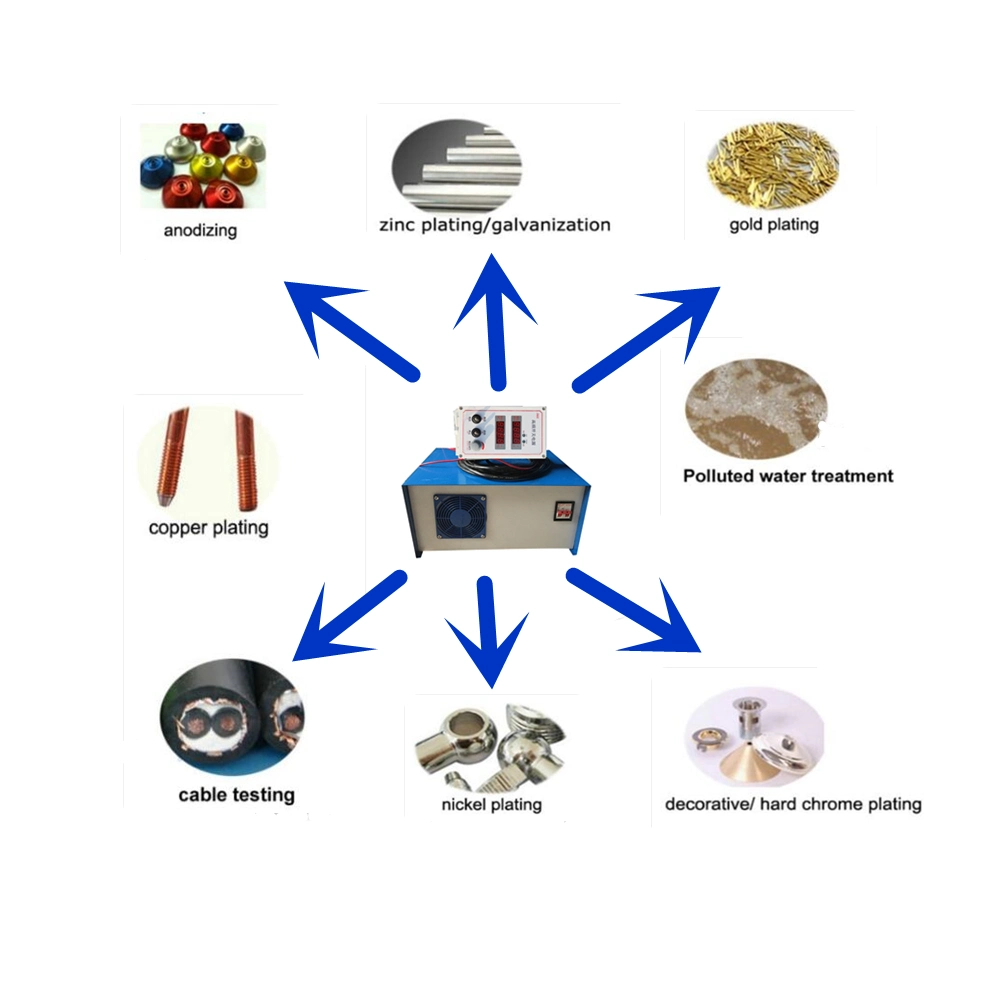 Electroplating/Plating Machine with Air Cooling Rectifier