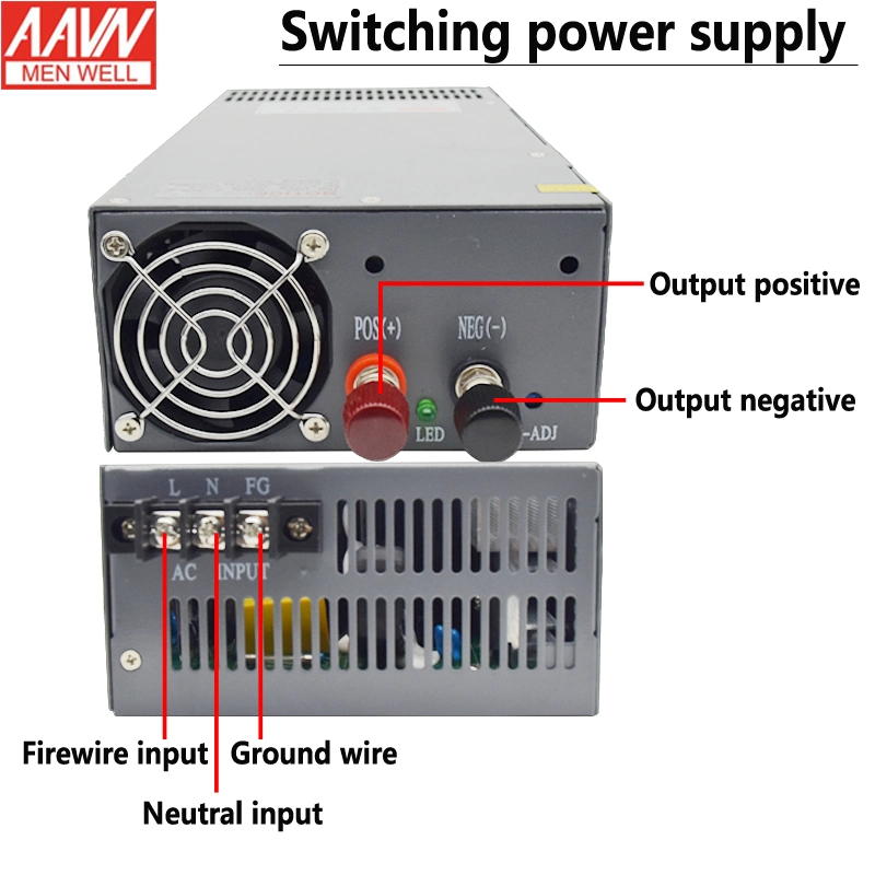 Switching Power Supply 72V 13A DC Transformer Power Supply Module 1000W Full Power Output