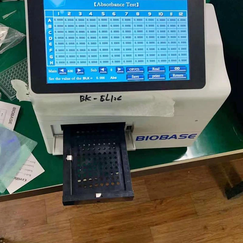 Biobase Elisa System Analyzer Analizador Clinical Tsh Elisa Microplate Reader Bk-EL10c