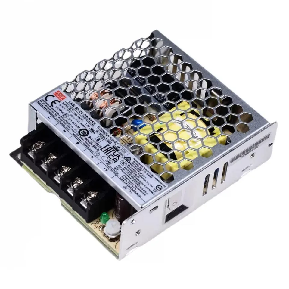 Meanwell AC to DC 50W 15V Lrs Switching Power Supply for Industrial Control System