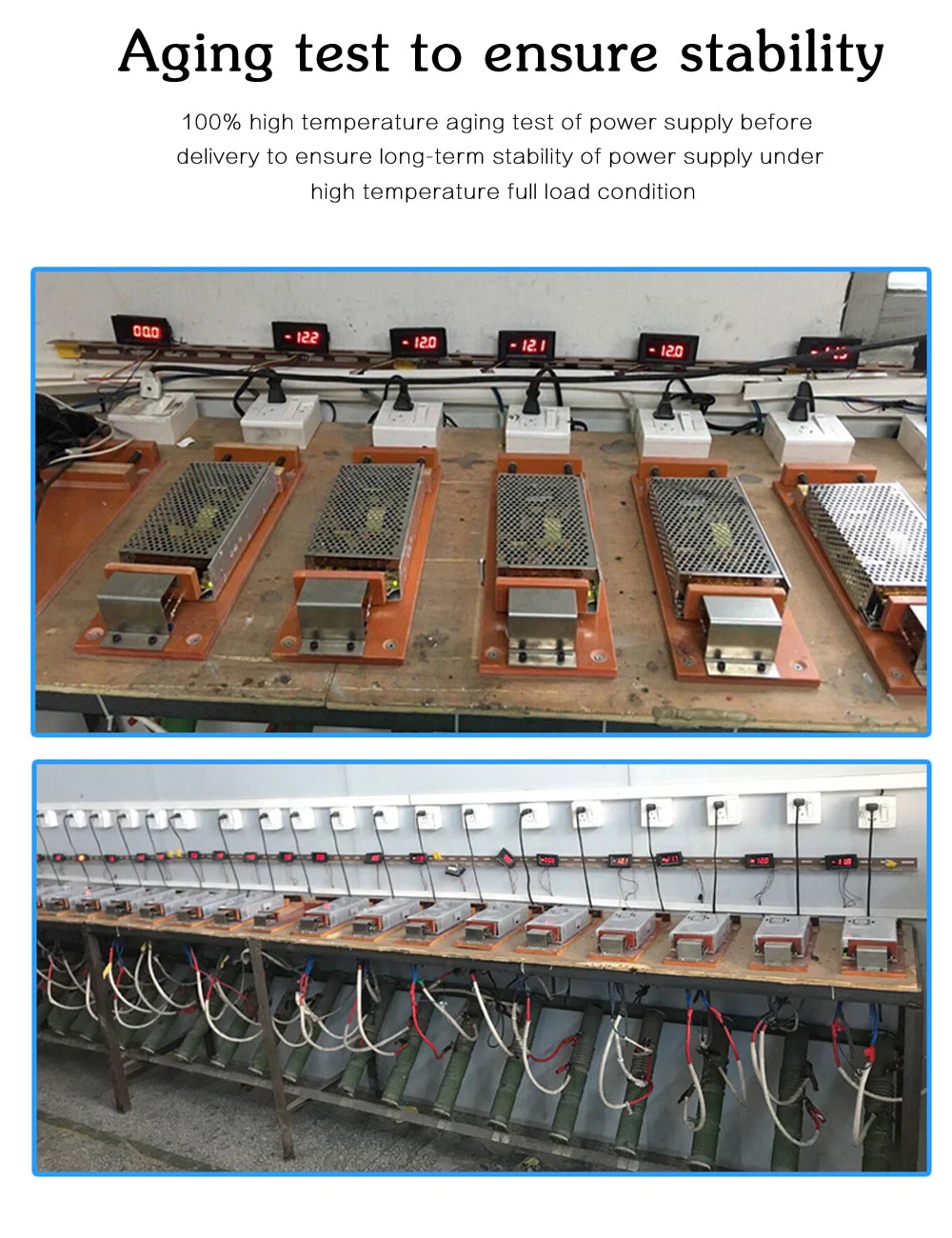 Rain Proof 60W/100W/200W/400W Constant Voltage DC 12V 5A LED Driver CE Certification Rainproof Switching Power Supply