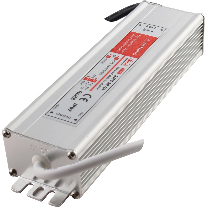 SMA-50-24 50W 12-24VDC 2A IP67 Waterproof Constant Current LED Driver