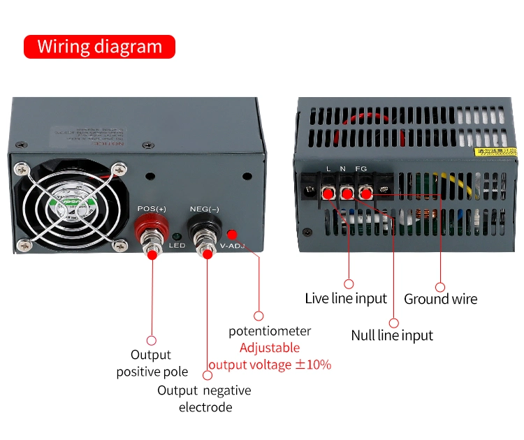 S-1500-24 Switching Power Supply AC-DC 24V 1500W High Output Power