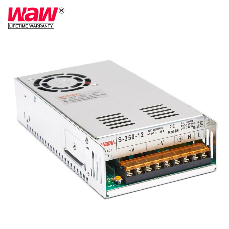 350W 24V 15A Switching Power Supply with Short Circuit Protection